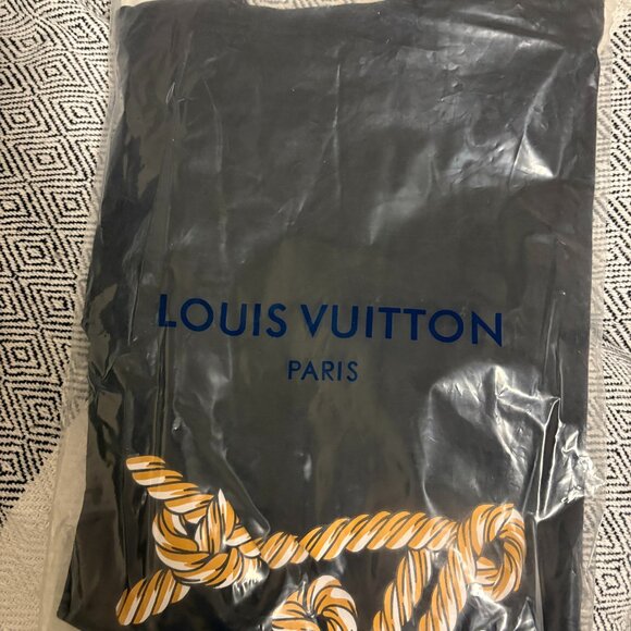 louis vuitton black t-shirt - Picture 1 of 2